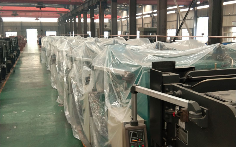 Anhui Aoxuan Heavy Industry Machine Co., Ltd. خط إنتاج المصنع